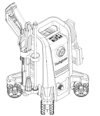 Westinghouse ePX3500 Electric High Voltage Cleaning Machine
