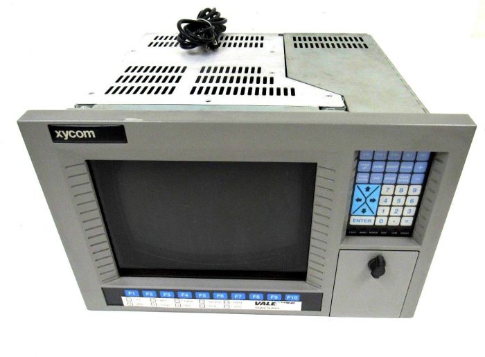 Xycom 9450 Interface Screen Monitor