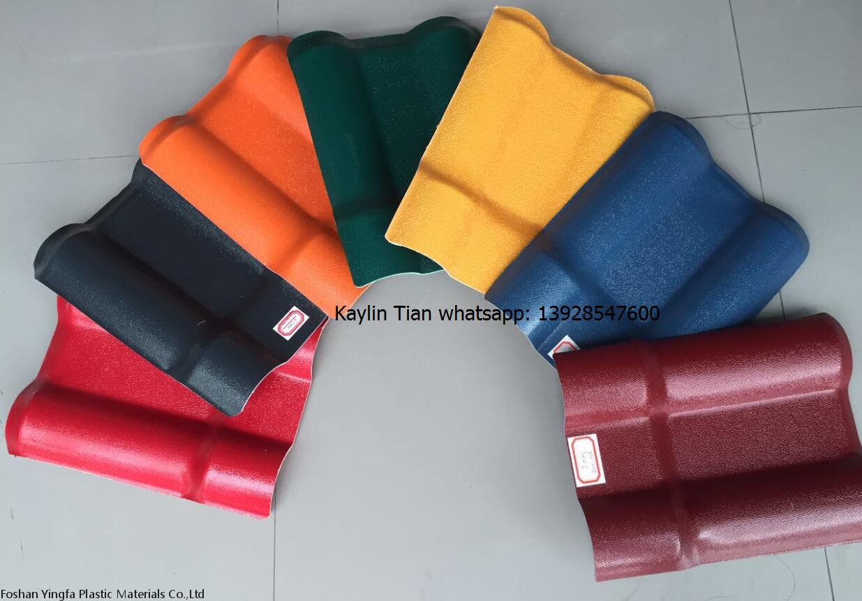 ASA synthetic resin tile