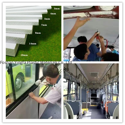 Environmental protection composite PVC interior trim panel for vehicle