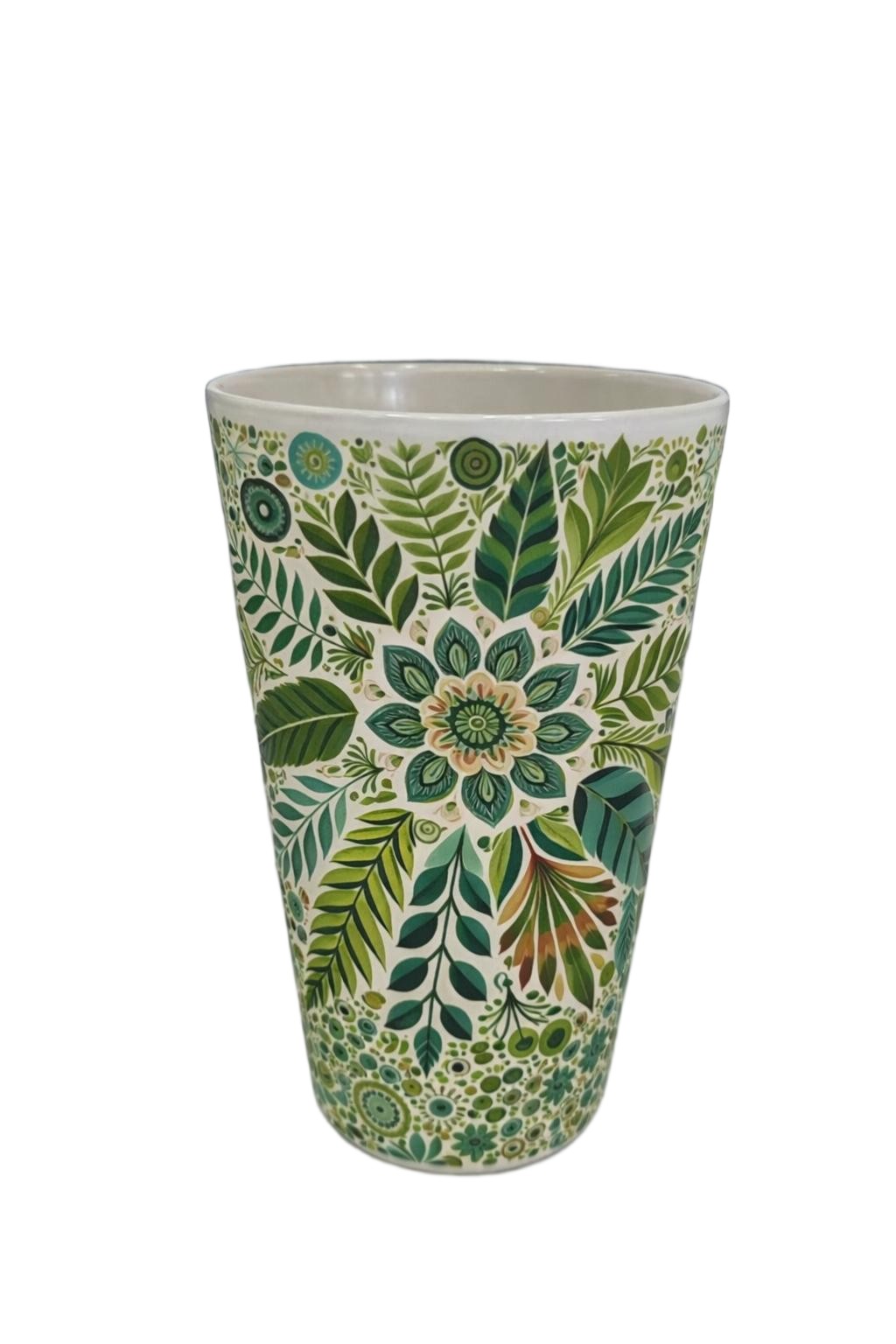 Botanical Pattern Melamine Cup for Wholesale