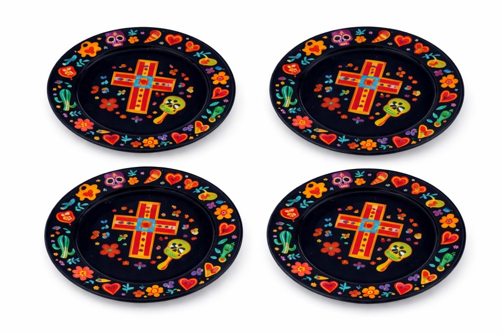 Mexican Fiesta Day of the Dead 8 Inch Salad Plate