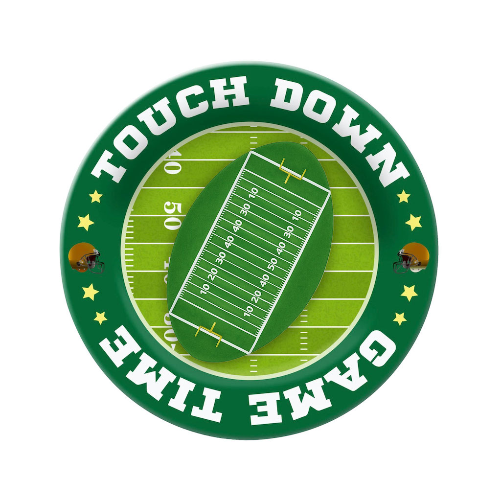 NFL Melamine Dinnerware 11 Inch Dinner Plate – Touchdown Gam