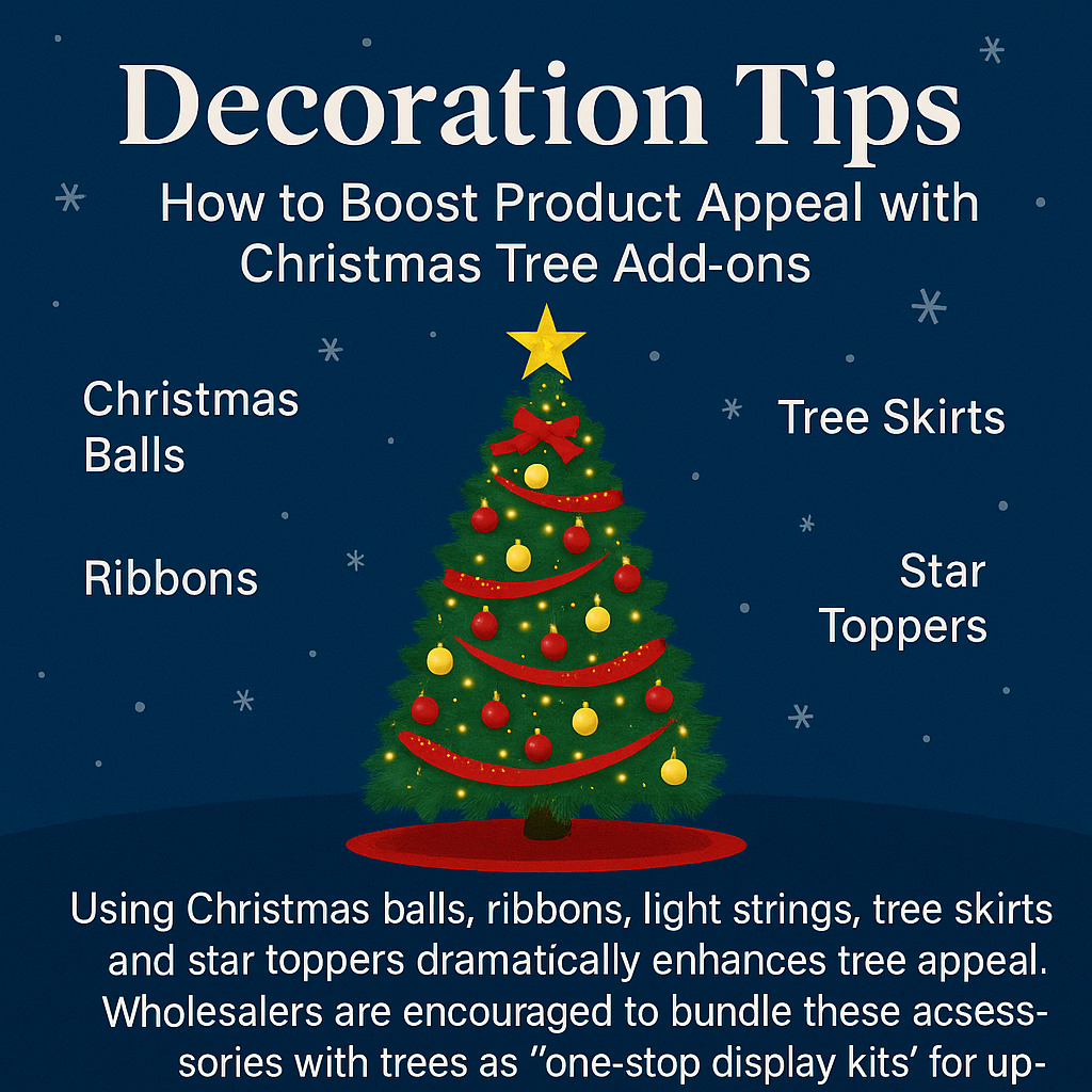 Decoration Tips: How to Boost Product Appeal with Christmas Tree Add-ons
