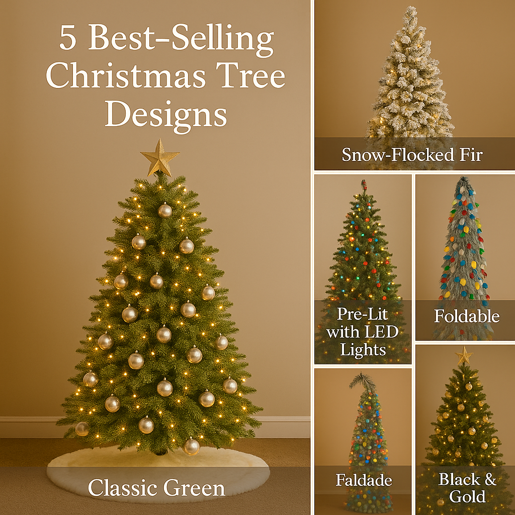 Top 5 Must-Have Christmas Tree Designs for Wholesale Buyers