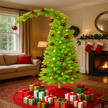 New Product Idea 2024 Collapsible 5 Ft Pop up&nbsp;<br />
Tinsel Christmas Tree for Thanksgiving Days&nbsp;<br />
Decoration<br />