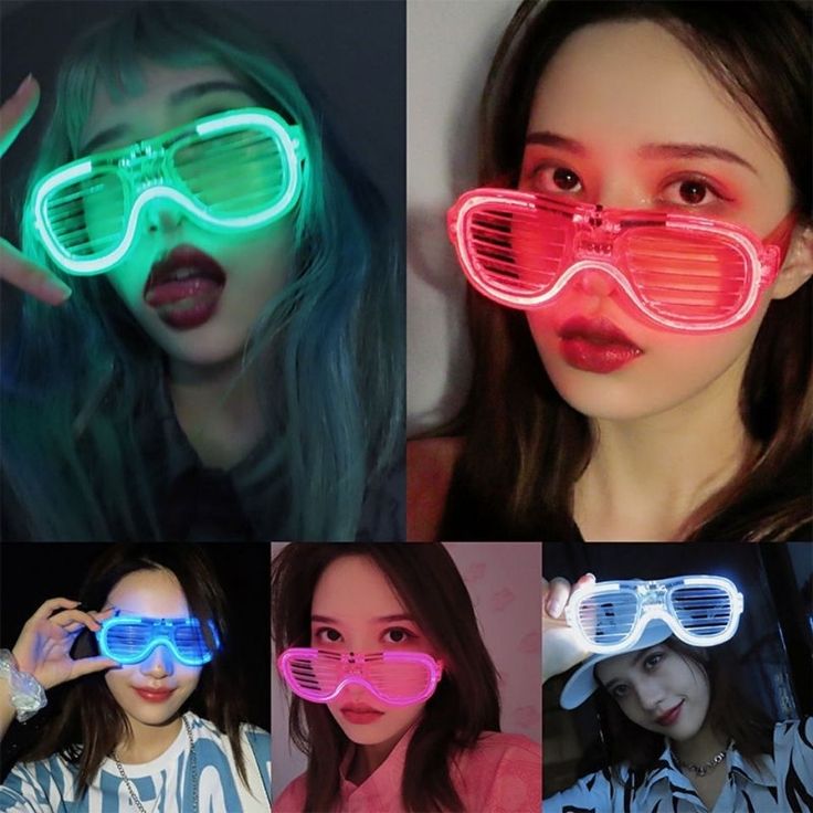 Stylish Party Glow - in - the - Dark Glasses, Light Up Your Nightlife