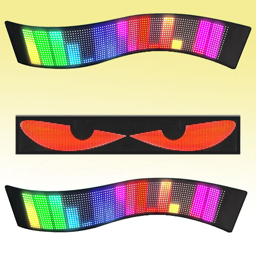 Smart Car Sticker LED Soft Screen, a New Partner for Driving Safety