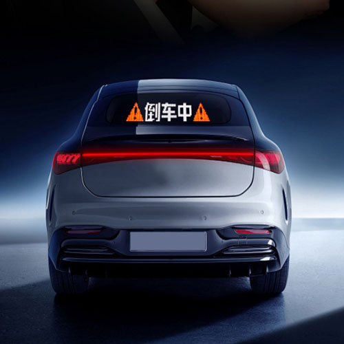 Personalized Car Sticker LED Soft Screen, Show a Unique Driving Attitude
