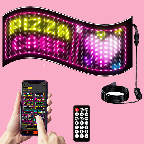 Cool Car Sticker LED Soft Screen, Make Your Car Stand Out