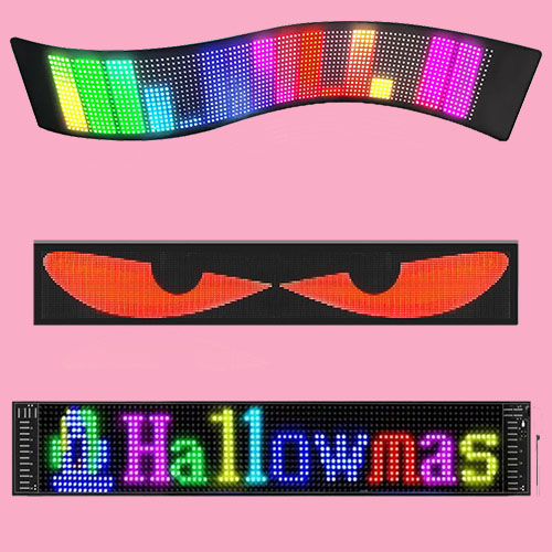 Cool Car Sticker LED Soft Screen, Make Your Car Stand Out