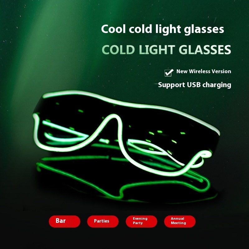 Glow - in - the - Dark Mosaic Glasses