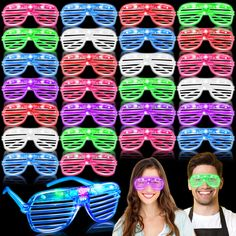 Stylish Party Glow - in - the - Dark Glasses, Light Up Your Nightlife