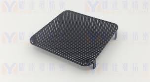 Square Metal Speaker Grill 1.5mm Perforated Steel Dustproof and Impact Resistant Cover