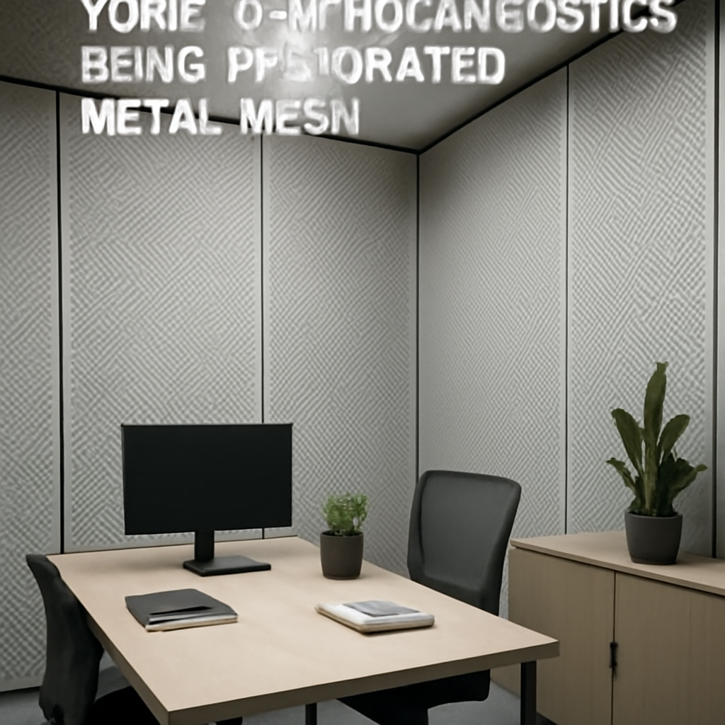 Acoustic Metal Mesh for High-Performance Office Wall Soundproofing | Noise Reduction & Privacy Solutions