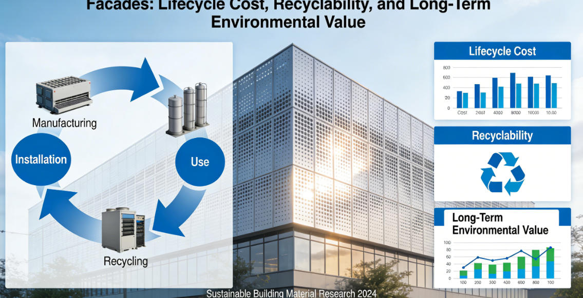 Aluminum Perforated Panels for Sustainable Building Facades