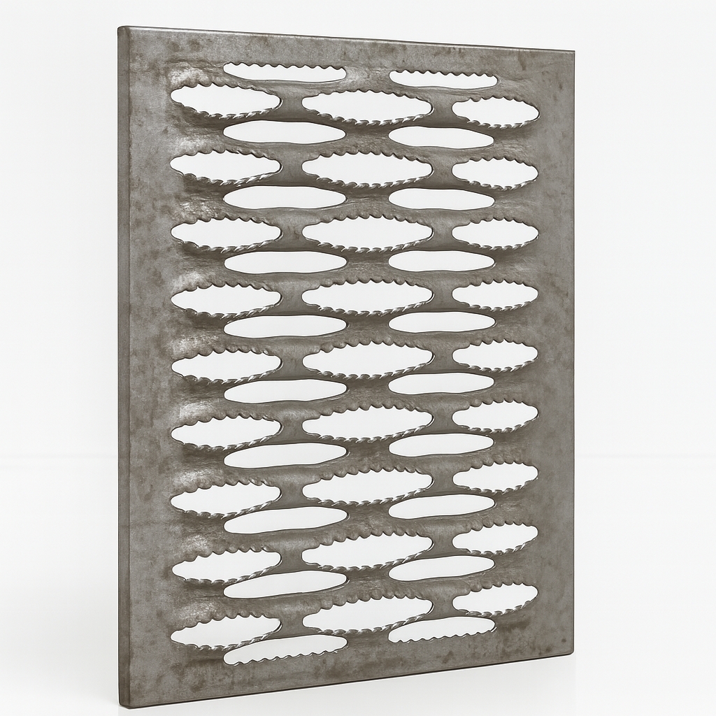 Aluminum Round Hole Non-Slip Safety Grating for Walkways and Ramps