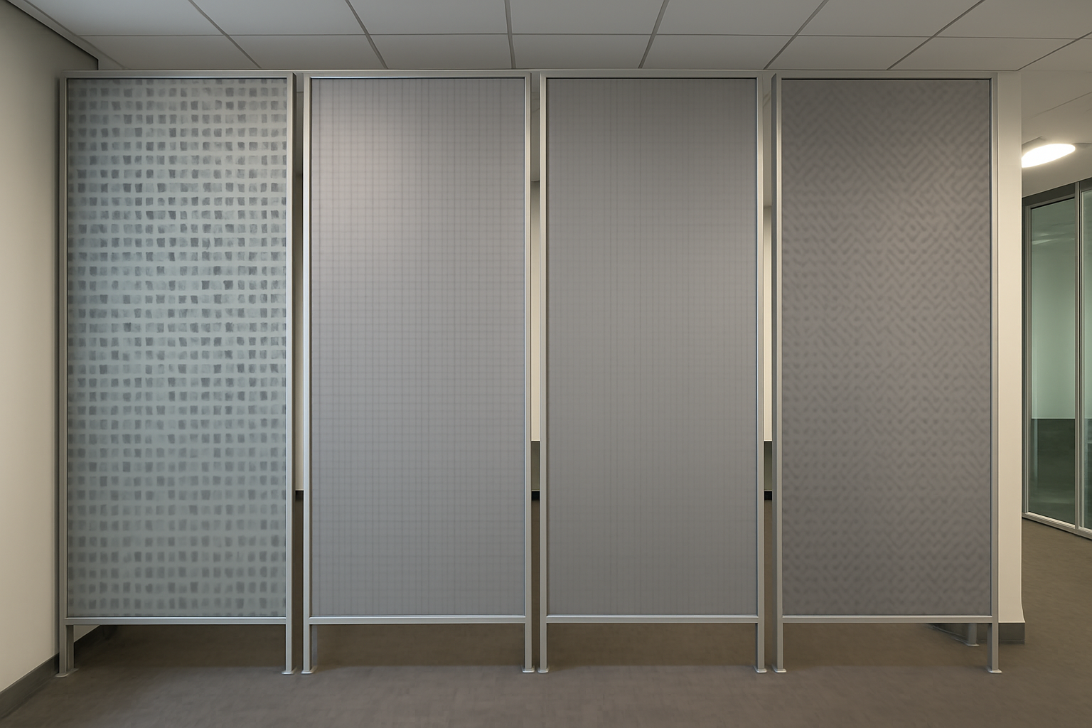 Enhancing Office Soundproofing with Perforated Metal Mesh Partitions for Noise Control and Privacy | Office Acoustic Solutions