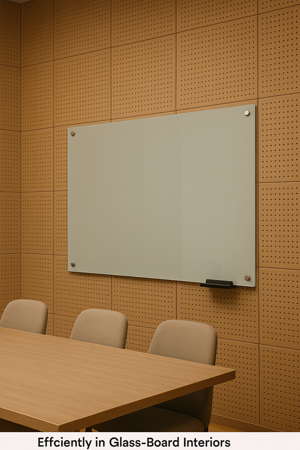 Perforated Wooden Acoustic Panel for Living Room – Decorative Sound Absorber Wall Board