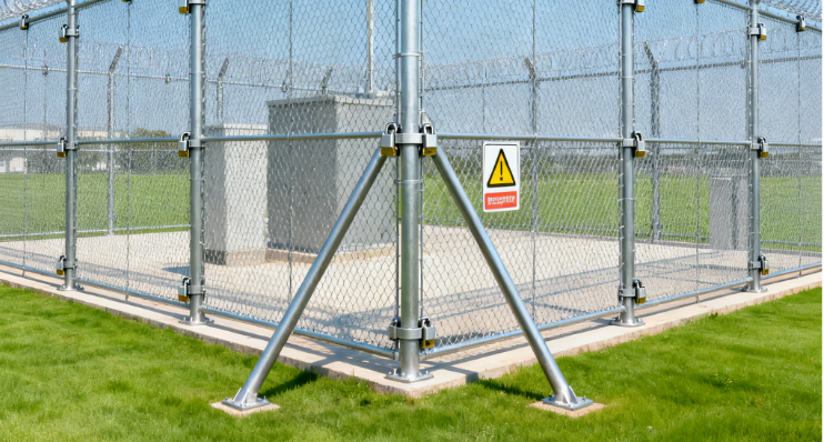 Enhancing Warehouse Security with Galvanized Perimeter Mesh for Warehouse Boundary Fencing