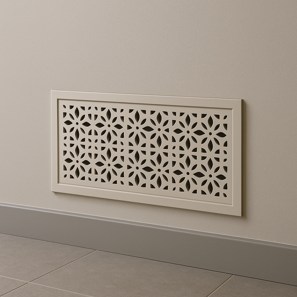 Hiding in Plain Sight: Embellished Punched Panels for Air Conditioner Pipe Covering