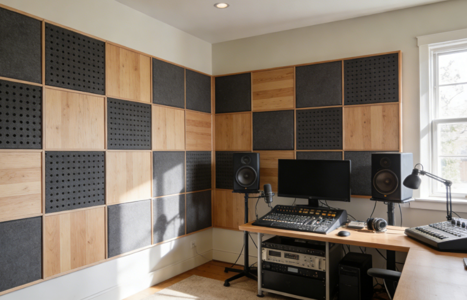 Maximizing Room Acoustics with Low‑Frequency Absorber Panels Featuring Deep Perforation Core