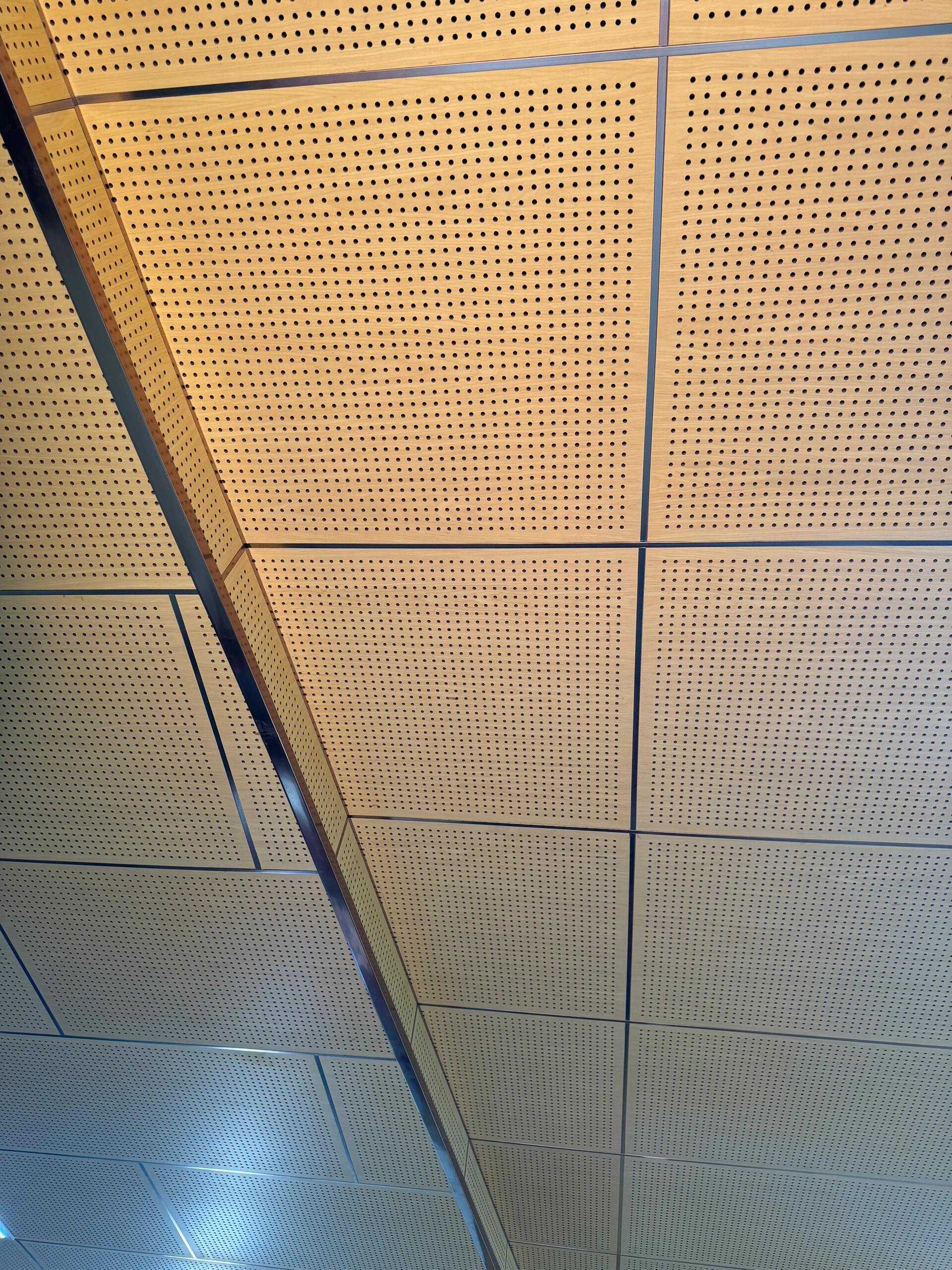 High-Performance Perforated Acoustic Aluminum Ceiling Panel – Custom Metal Sound Absorbing Decorative Panel