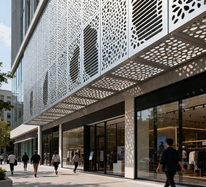 Perforated Sun Shading and Ventilation Panels for Architecture Projects — From Design to Performance