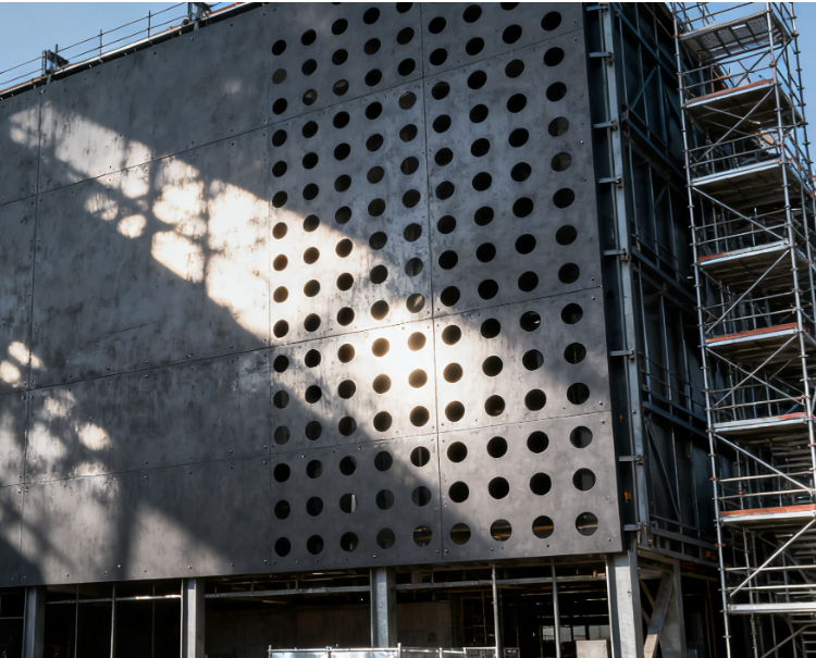 Reclaiming Performance: Upgrading Obsolete Metal Sunshade and Ventilation Wall Systems