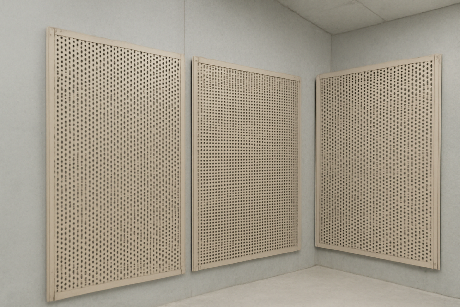 Soundproof Perforated Metal Sheets for Industrial HVAC Systems