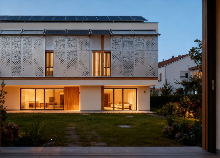 Thermal Insulation Sunshade & Ventilation Perforated Metal Cladding for Advanced Temperature Regulation