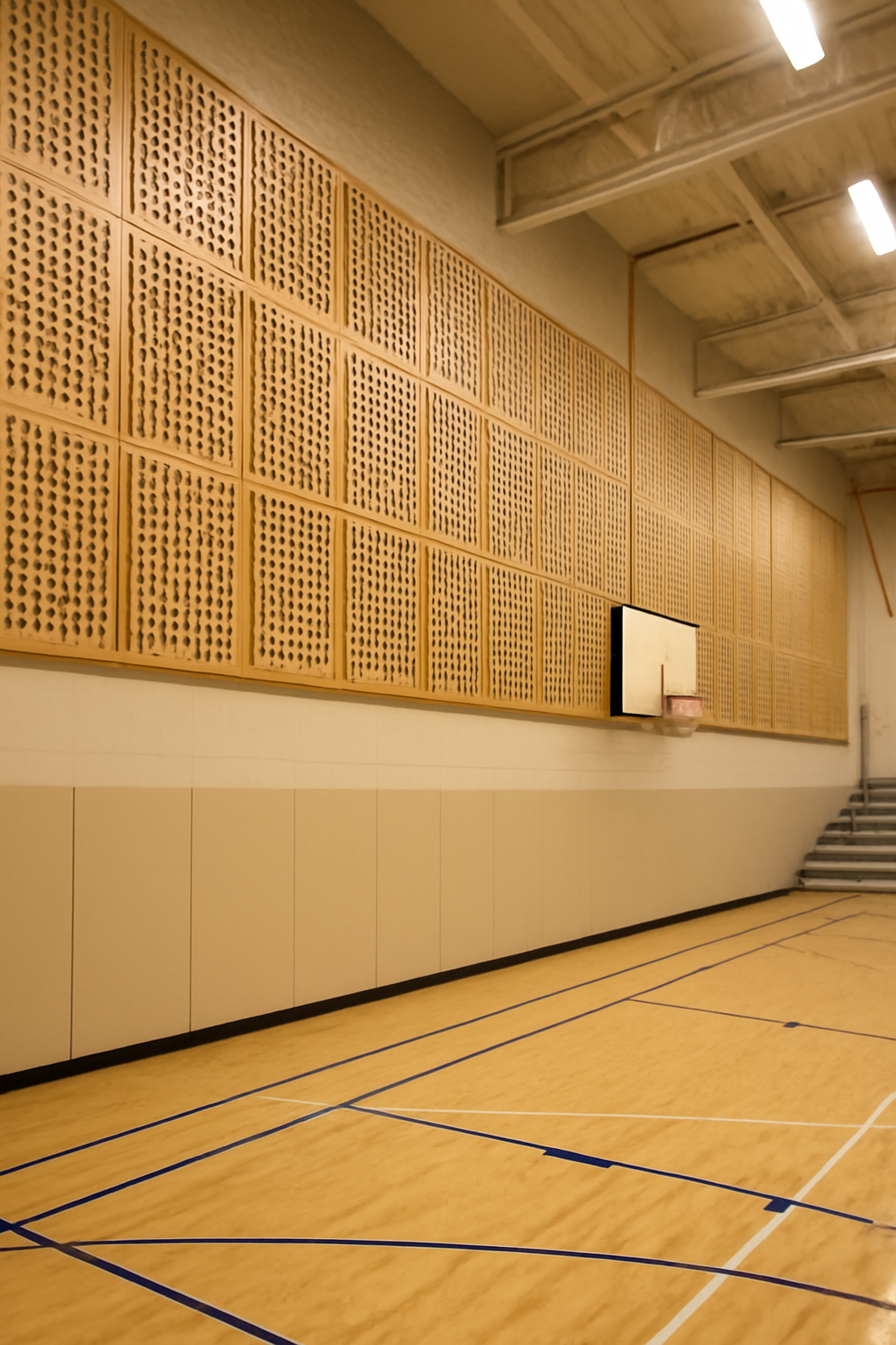 Using Perforated Acoustic Panels for Effective Noise Control in Gymnasiums