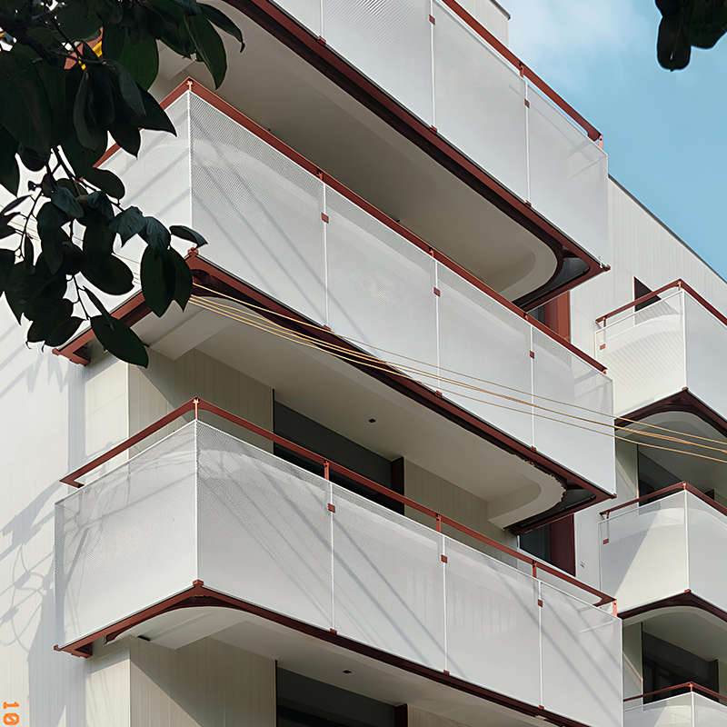 Perforated Metal Partition Panel