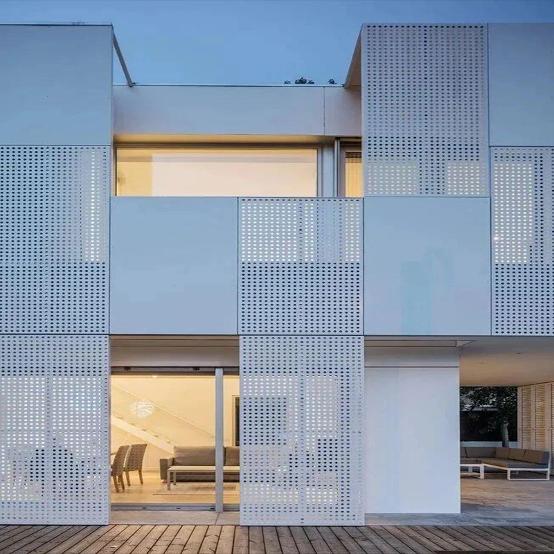 Perforated Metal Partition Panel