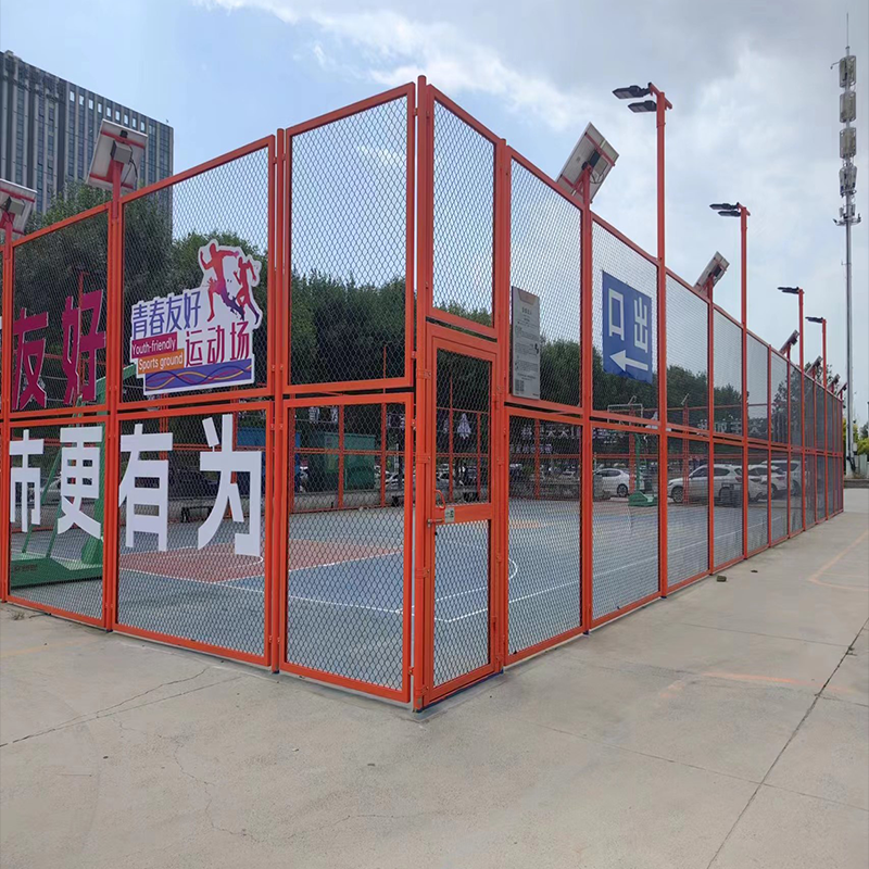 Basketball Court Perimeter Fence