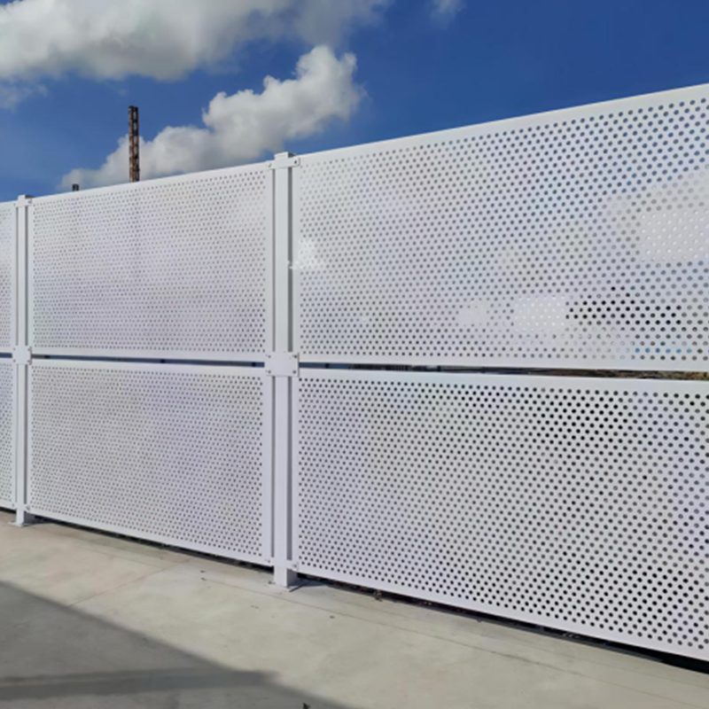 Punched guardrails