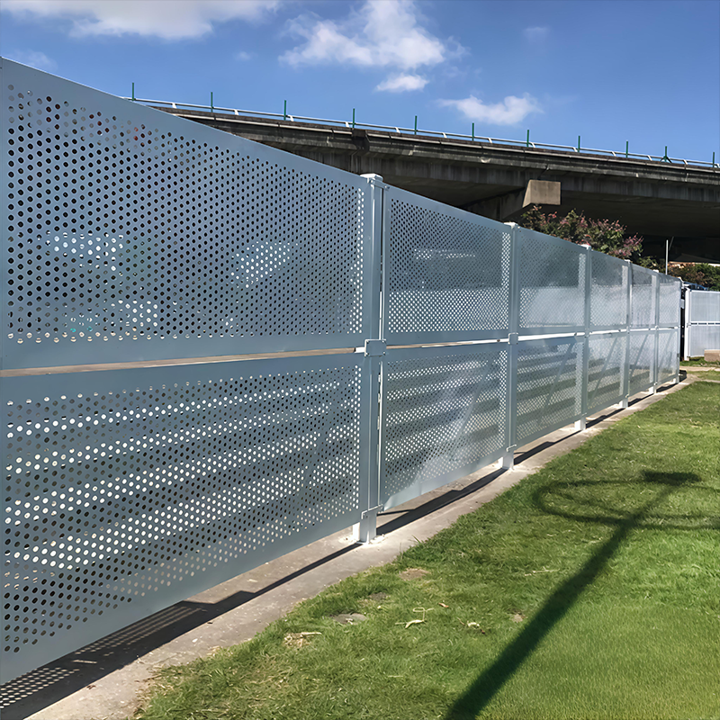 Punched guardrails