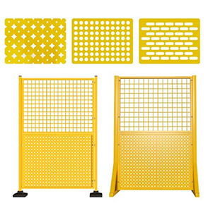Decorative punched plates