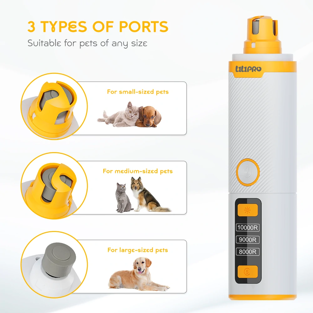 LILIPROPET PG102 Pet Nail Grinder