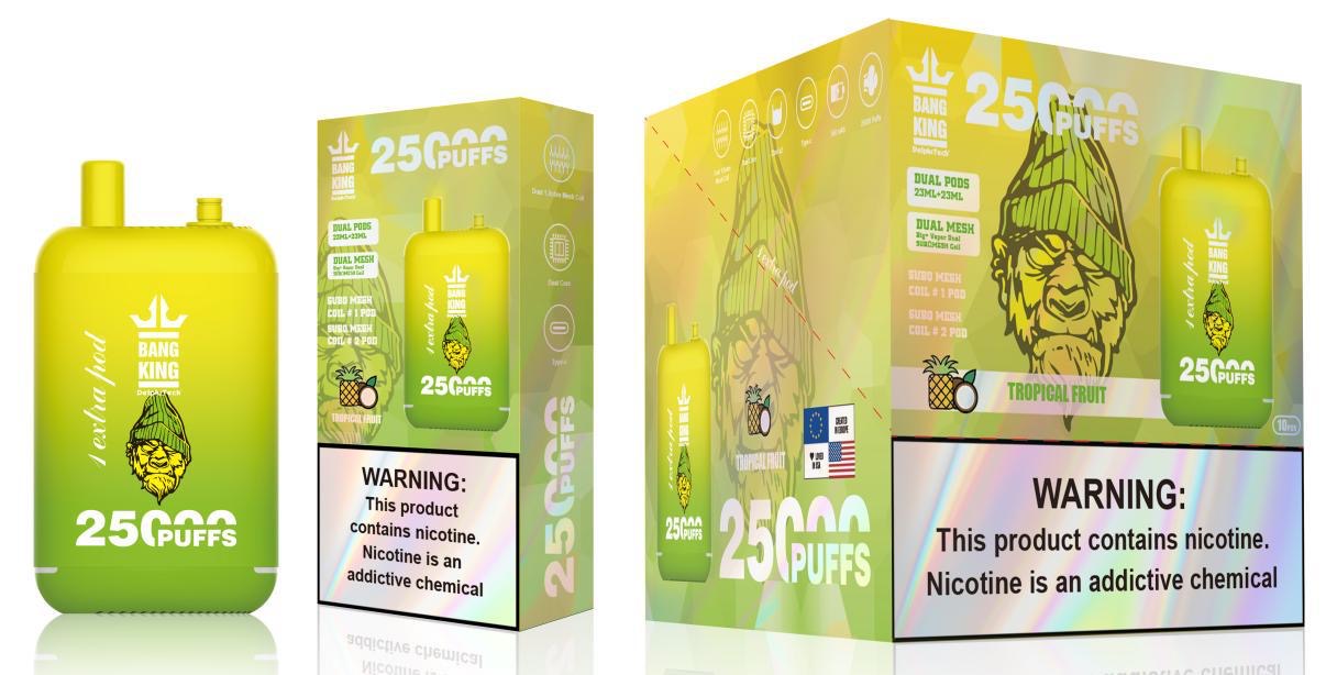 Bang King 25000 Puffs Dual Pod Disposable Vape