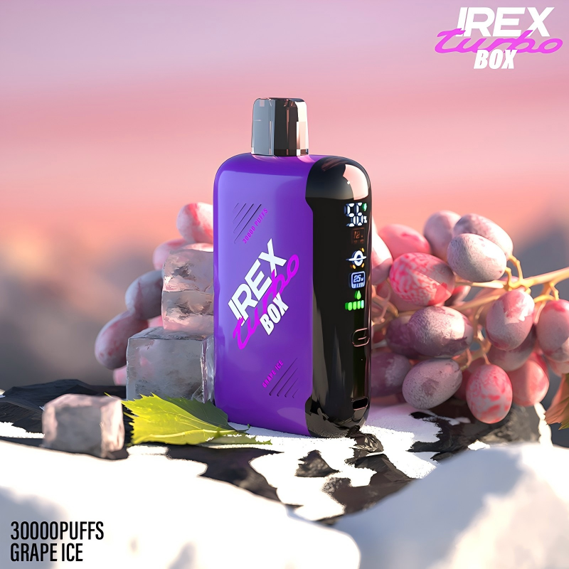 IREX TURBO 30000 Puffs Vape, Dual Mesh, 25W Turbo Mode, 12 Flavors, MTL Vaping