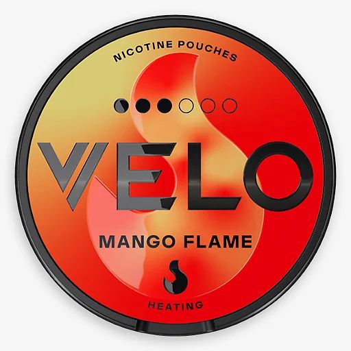 VELO Orange Spark Nicotine Pouches – Slim Format with Tingling Citrus Sensation