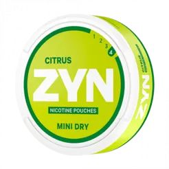 ZYN Mini Dry Nicotine Pouches – Best Seller Pack (Espressino, Citrus, Cool Mint) – 6mg