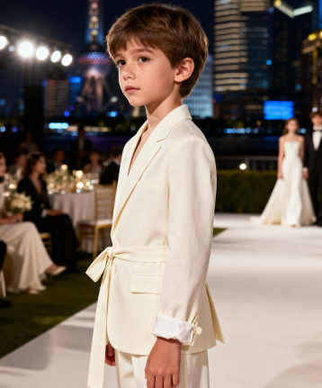 
	
Gender-Neutral Minimalist&nbsp; 


	Formal Wear Set 


	 
