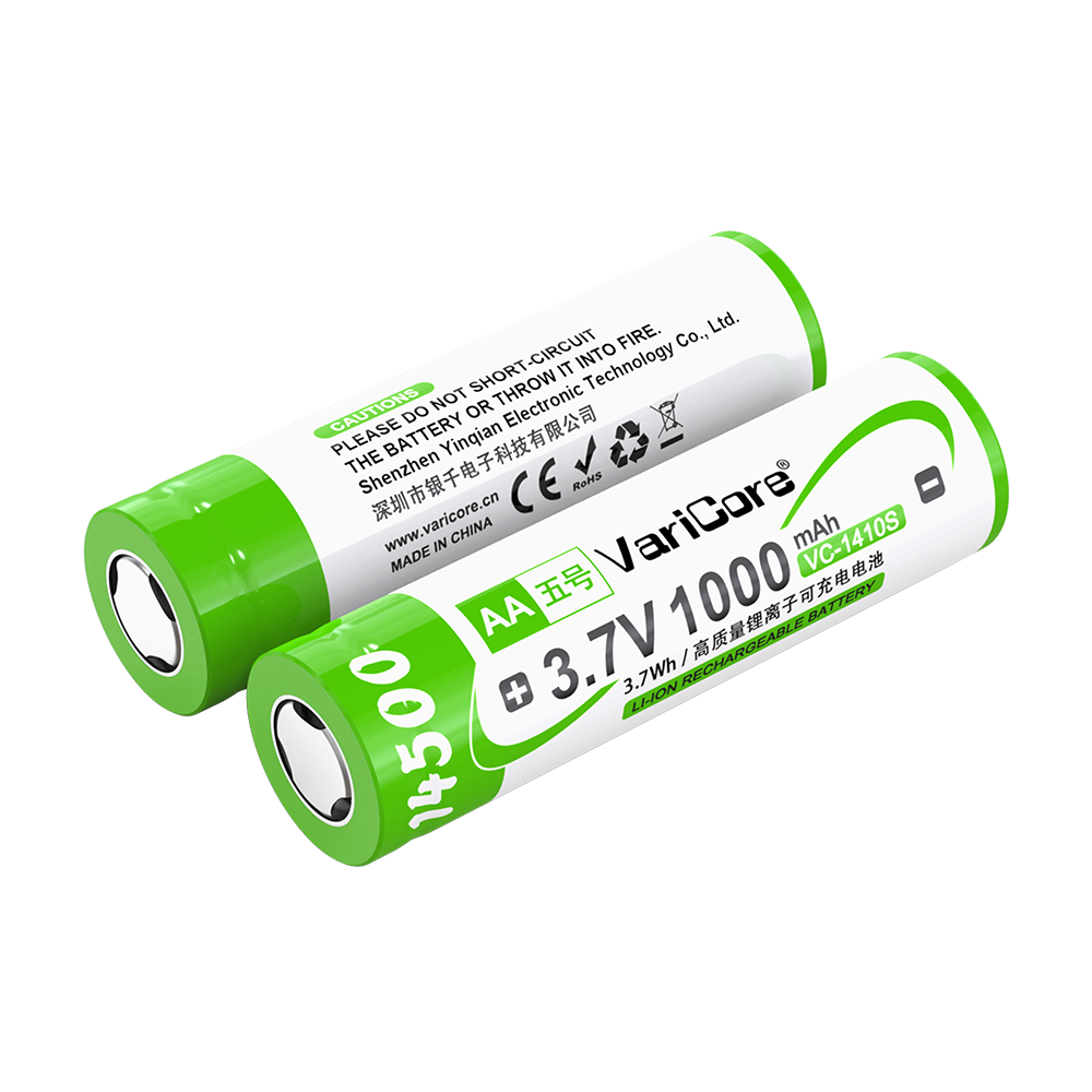 VariCore 14500 1000mAh 3.7V Li-ion Battery VC-1410S