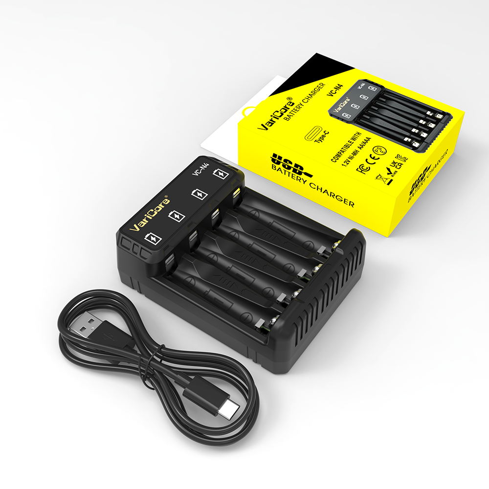 VC-N4 Smart Charger 4Bay For AA AAA
