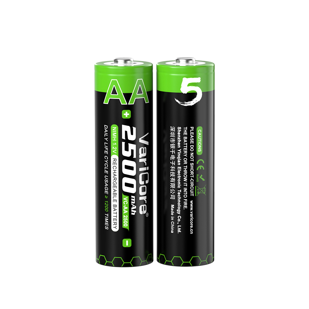 VariCore AA 2500mAh 1.2V NiMH Battery VC-AA 2500