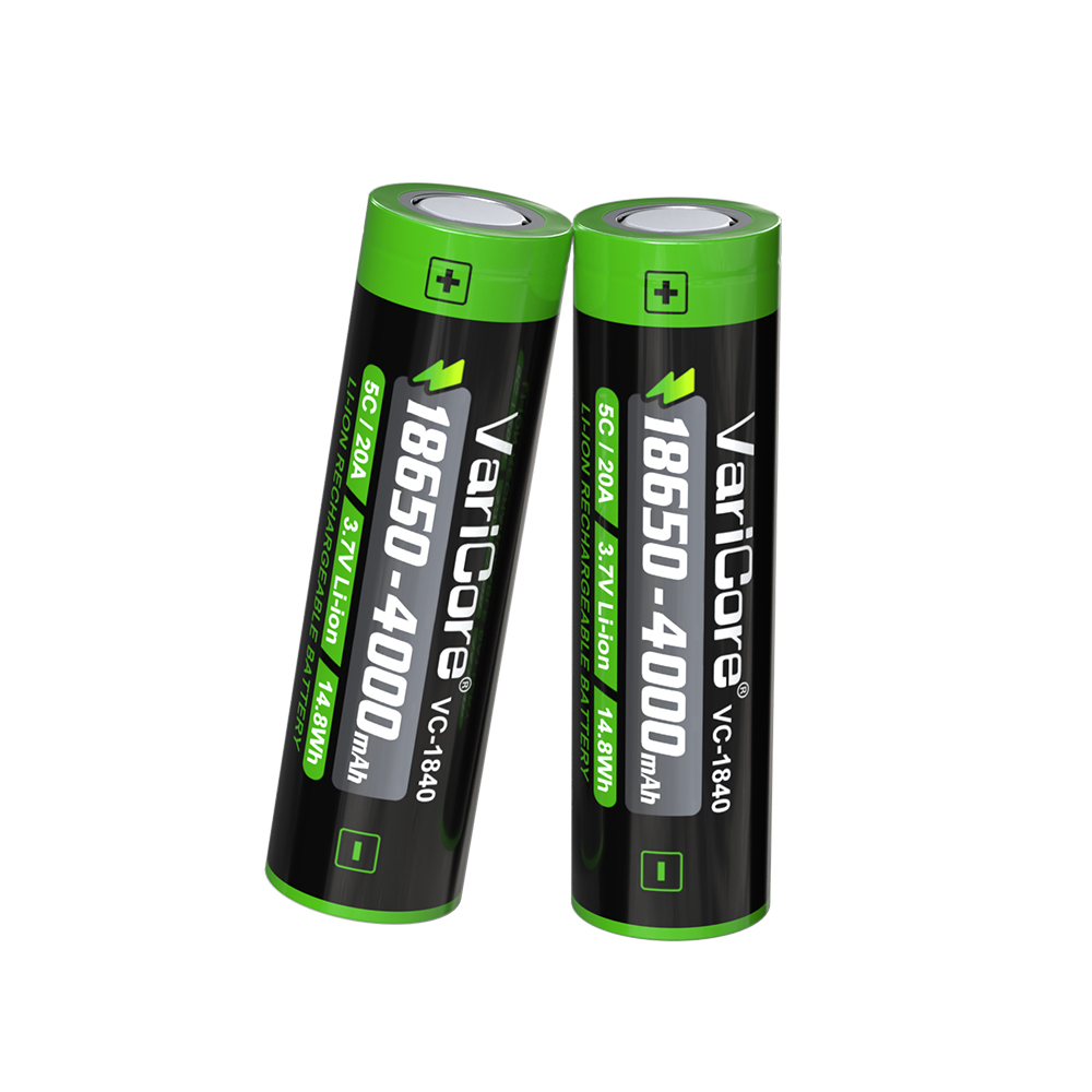 VariCore VC-1840 Li-ion 3.7V 4000mAh 18650 Battery