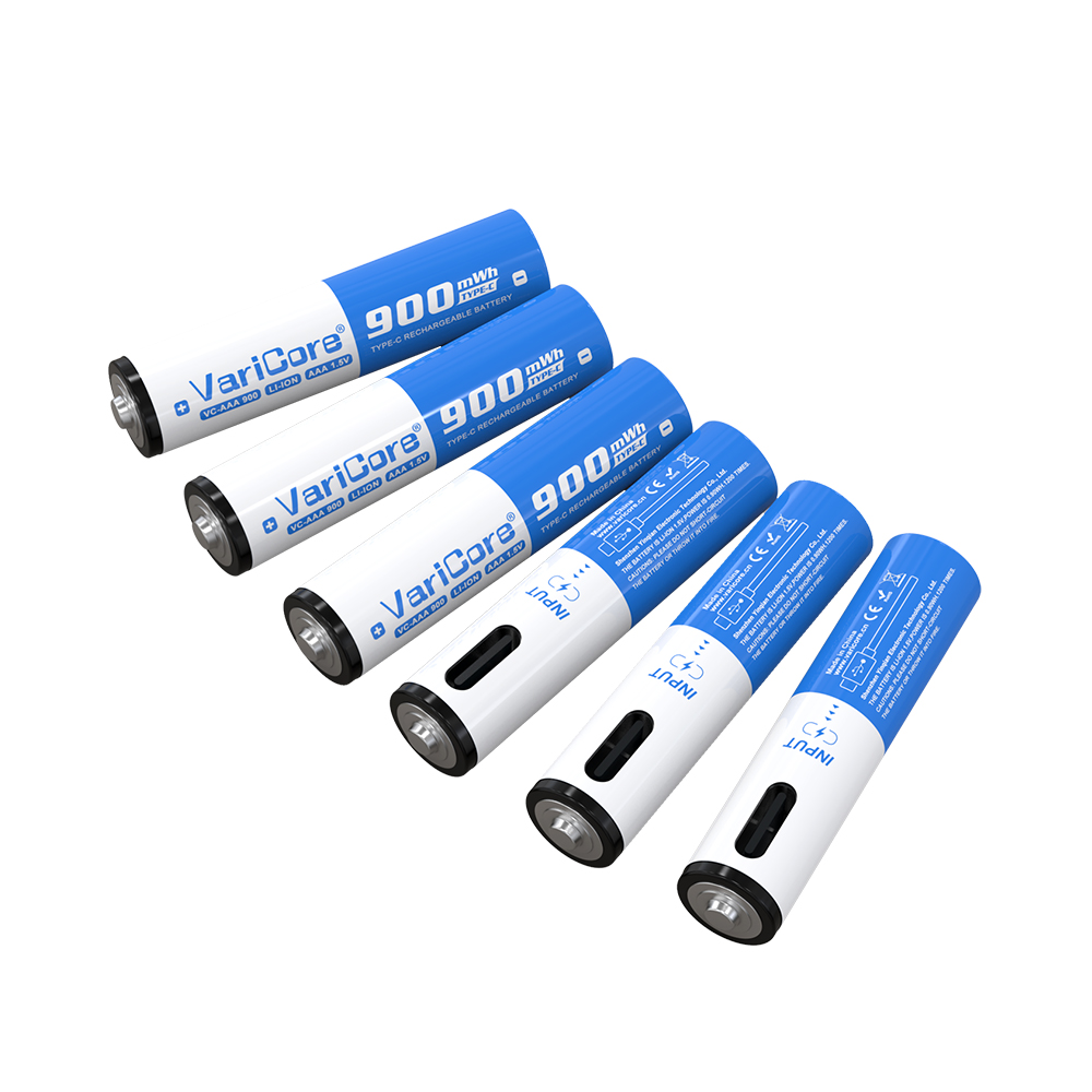 VariCore AAA 900mWh Type C input Li-ion Battery