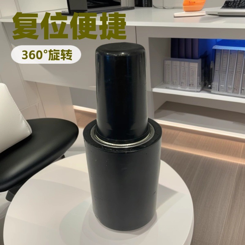 Fourth-Grade Nitrided Black Office Chair Gas Lift – Wide Short 360° Swivel Design